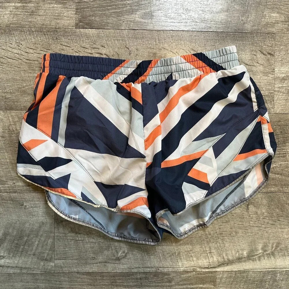 Sweaty Betty Interval Run Shorts in Geometric Print Size Small